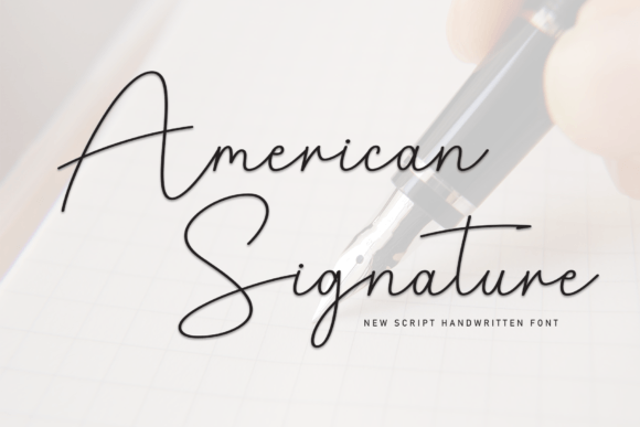 American Signature: The Handwritten Font That Adds Instant Elegance