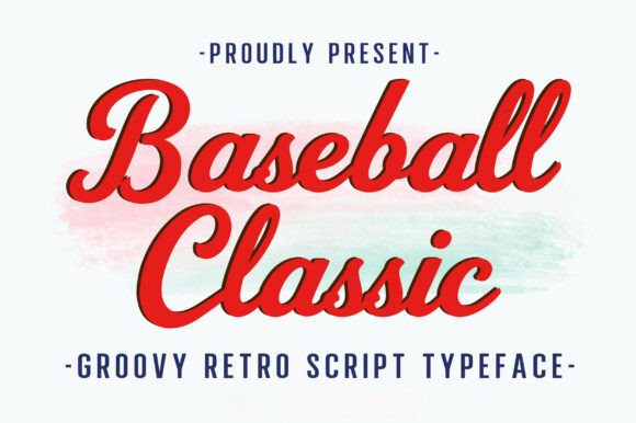 Baseball Classic: A Retro Script for Timeless Branding