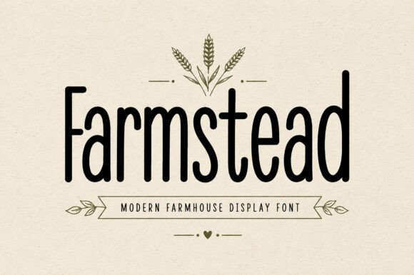 Farmstead: A Modern Typeface for Rustic Charm