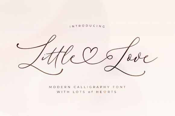 Little Love: A Script Font for Elegant Branding