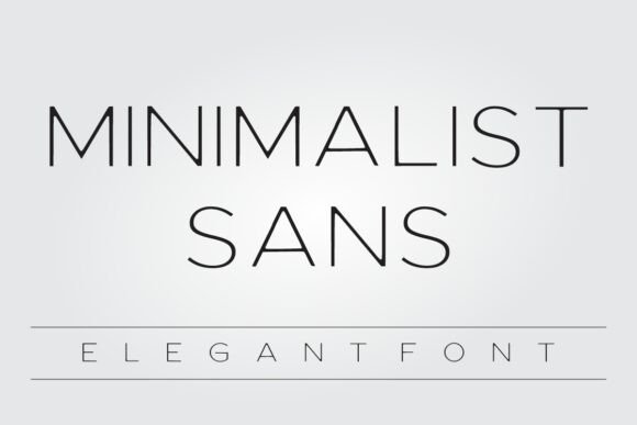 Minimalist Sans: The Casual Display Font for Modern Creators