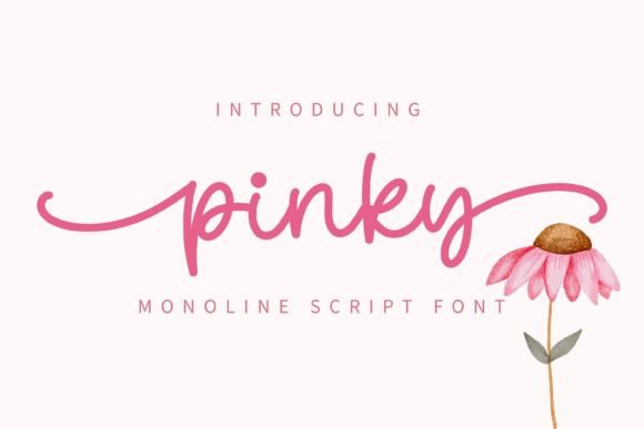 Pinky: A Handwritten Font for Modern Creators