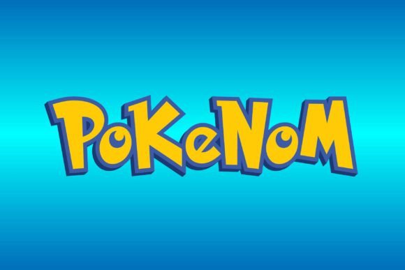 Pokenom: A Gothic-Crafted Decorative Font with Cartoon Soul