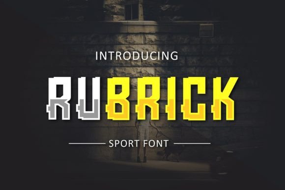 Rubrick: A Bold Display Font for Modern Projects
