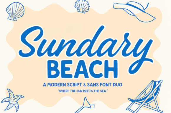 Sundary Beach Duo: Coastal Calm Meets Modern Design