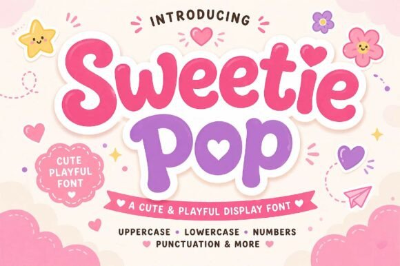 Sweetie Pop: A Typeface That Brings Pure Joy to Your Projects