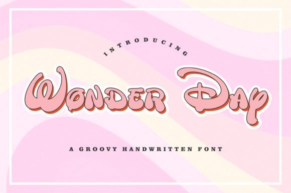 Wonder Day: A Handwritten Font That Captures Classic Magic